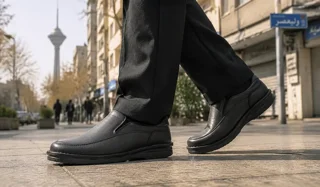 کفش طبی مردانه پروف مارتین راسل دیابتیک پای مدل